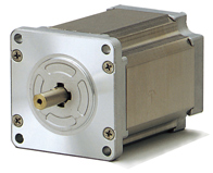 Stepping motor for vacuum environments